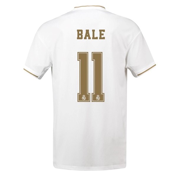 Camiseta Real Madrid NO.11 Bale 1ª Kit 2019 2020 Blanco